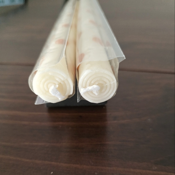 Mackenzie-Childs Glow Dot Dinner Candles - Clay - Picture 3 of 4